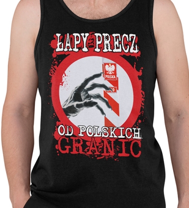 TANK TOP PATRIOTYCZNI ŁAPY PRECZ
